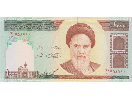 31620 31620 31620 iran 1000 rials 1992 p 143b f