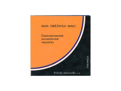 Ročníková sada mincí 1990, zachovalý obal