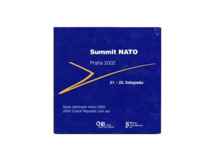 Ročníková sada mincí 2002 - Summit NATO
