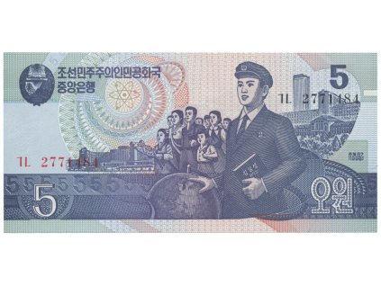 31953 31953 severni korea 5 won 1992 1998 p 40