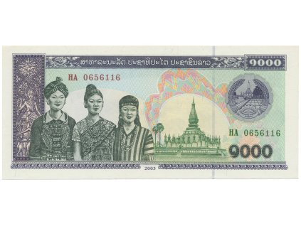 Laos, 1000 Kip 2003, P.32Ab