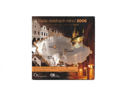 3210 3210 rocnikova sada minci 2006 seznam svetoveho defdictvi unesco v cr