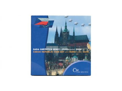 Ročníková sada mincí 2006 - Sada oběžných mincí s návrhy EURO