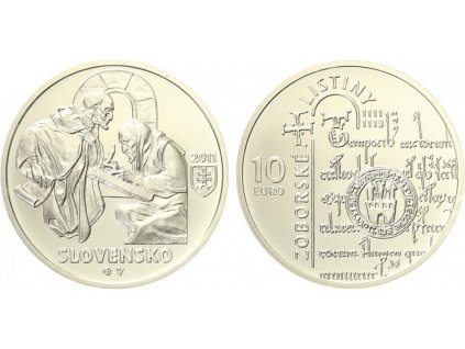 3297 10 euro 2010 zoborske listiny bezna kvalita