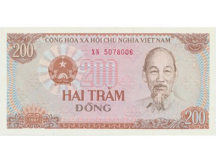 33090 33090 vietnam 200 dong 1987 p 100a