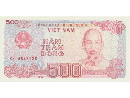 Vietnam, 500 Dong 1988, P.101a