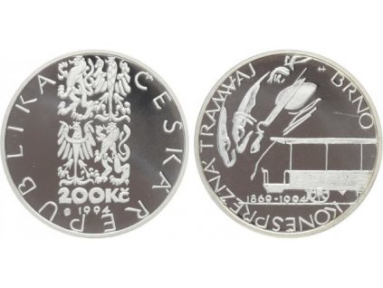 3336 200 kc 1994 konesprezna tramvaj v brne proof