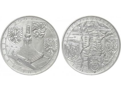 200 Kč 2005 - Bitva u Slavkova