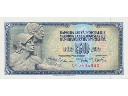 34029 jugoslavie 50 dinara 1978 p 89a