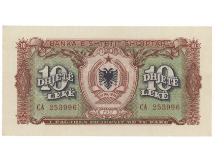 34200 albanie 10 leke 1957 p 28a