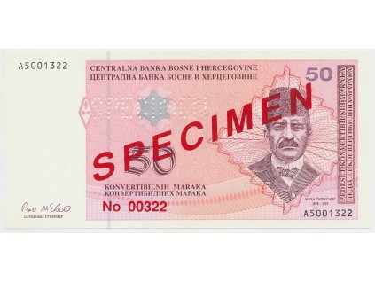34365 bosna a hercegovina 50 konvert marka 1998 anulat specimen p 67s