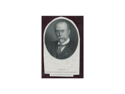 3513 3513 3513 ceskoslovensko otisk hlubotiskove rytiny s portretem t g masaryka