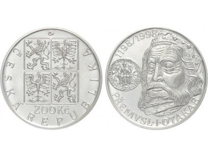 200 Kč 1998 - Přemysl Otakar I.
