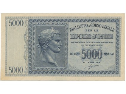 36246 36246 recko italska okupace 5000 drachmai 1941 p m18