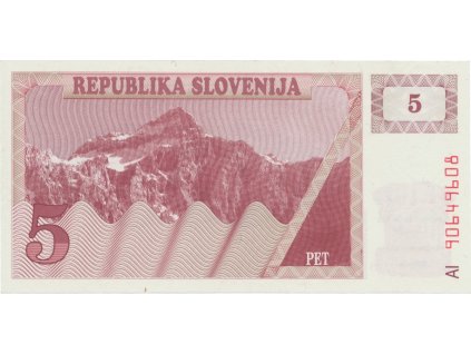 Slovinsko, 5 (Tolarjev) 1990, P.3
