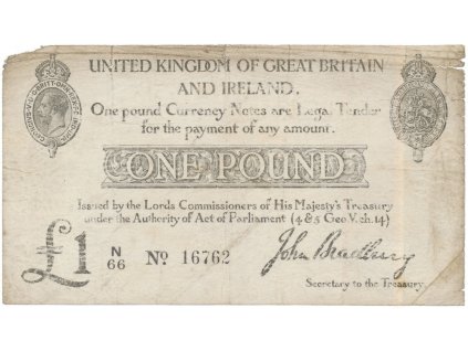 Velká Británie, 1 Pound (1914), P.319