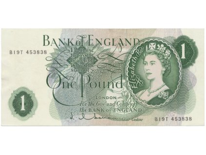 Velká Británie, 1 Pound (1962~1966), Hollom, P.374c