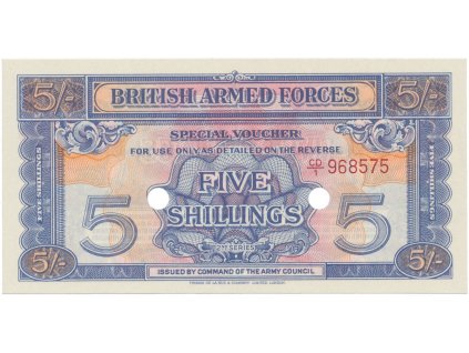 36999 36999 velka britanie 5 shillings 1948 baf vojenske vydani vodotisk p m20dc