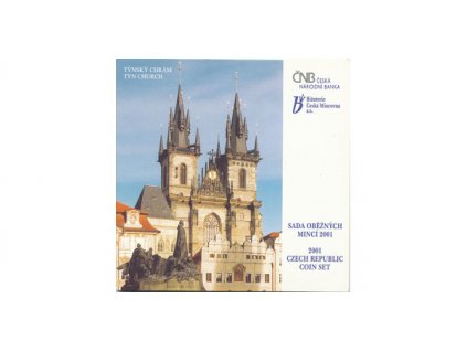 Ročníková sada mincí 2001