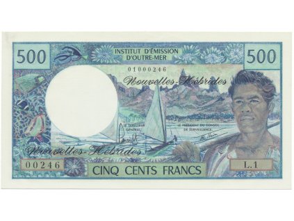 37095 37095 37095 nove hebridy 500 francs 1979 p 19b