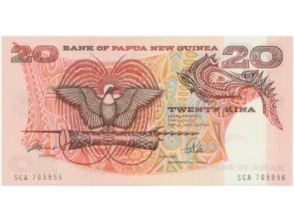 37140 37140 papua nova guinea 20 kina 1981 p 10a