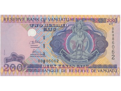 37188 vanuatu 200 vatu 1995 p 8a
