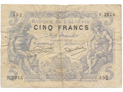 37194 37194 alzirsko 5 francs 1924 p 71b