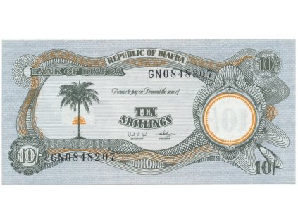 Biafra, 10 Shillings (1968~69), P.4
