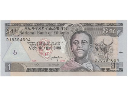 37443 37443 etiopie 1 birr 1997 2008 p 46a e
