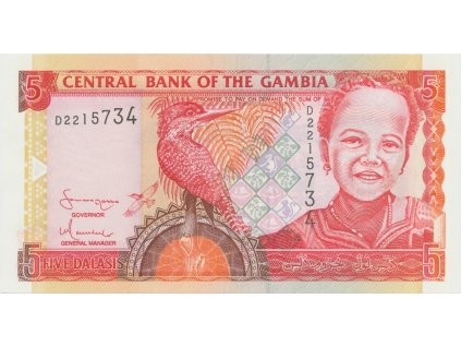 37482 37482 gambie 5 dalasis 2001 p 20c