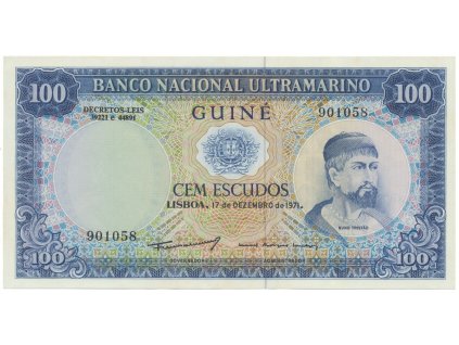 37530 37530 37530 portugalska guinea 100 escudos 1971 p 45