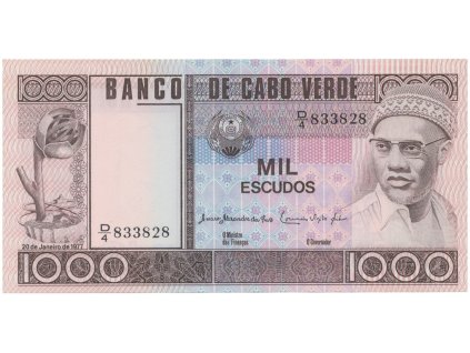Kapverdy, 1000 Escudos 1977, P.56a