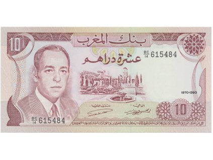 38061 maroko 10 dirhams 1970 p 57a