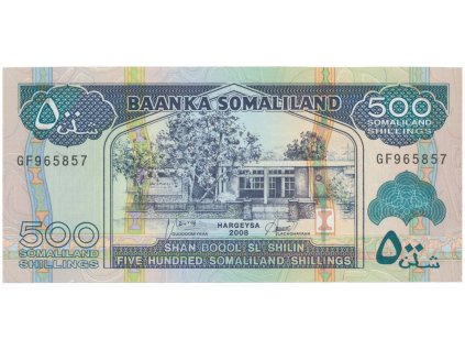 38166 38166 38166 somalsko 500 shilin 2008 2011 p 6g h