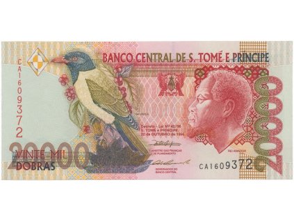 38223 38223 svaty tomas a princuv ostrov 20 000 dobras 1996 2 ochranna vlakna p 67b