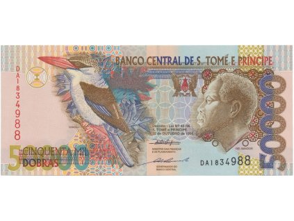 38226 38226 svaty tomas a princuv ostrov 50 000 dobras 1996 2 ochranna vlakna p 68b