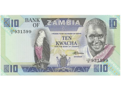 38268 38268 zambie 10 kwacha 1986 1988 p 26e