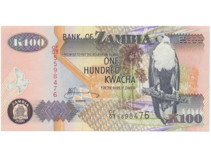 Zambie, 100 Kwacha 2005~2010, P.38e~i