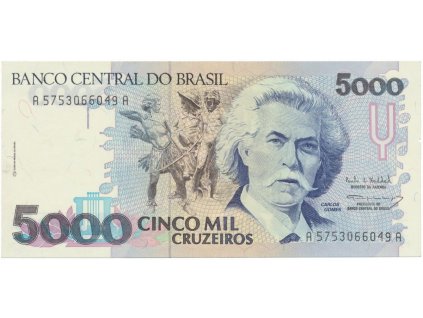 Brazílie, 5000 Cruzeiros (1993), P.232c