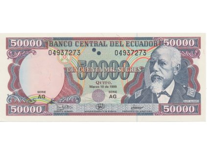 38895 38895 38895 ekvador 50 000 sucres 1999 p 130a