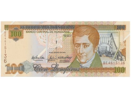38973 38973 honduras 100 lempiras 2004 p 77g