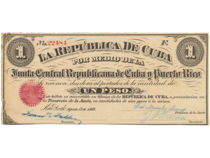 39138 39138 kuba 1 peso 1869 p 61