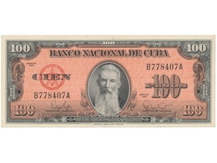 39156 39156 kuba 100 pesos 1959 p 93a