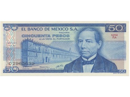 Mexiko, 50 Pesos 1976-1978, P.65b-c