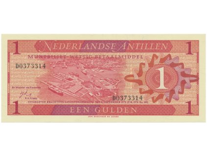 Nizozemské Antily, 1 Gulden 1970, P.20