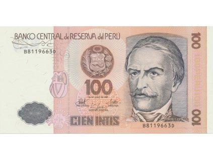 40077 40077 40077 peru 100 intis 1987 p 133