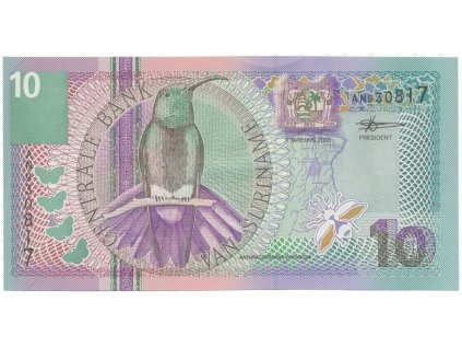 40155 40155 surinam 10 gulden 2000 p 147