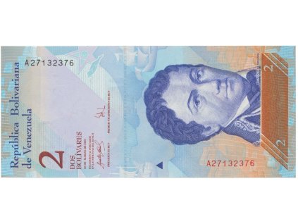 Venezuela, 2 Bolivares 2007, P.88a
