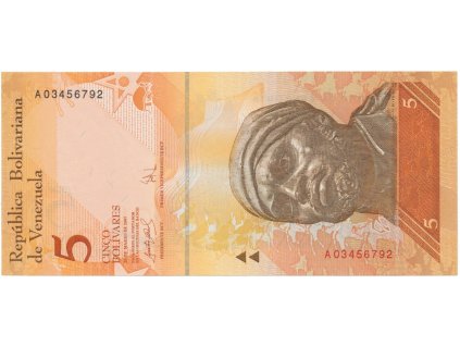 Venezuela, 5 Bolivares 2007, P.89a