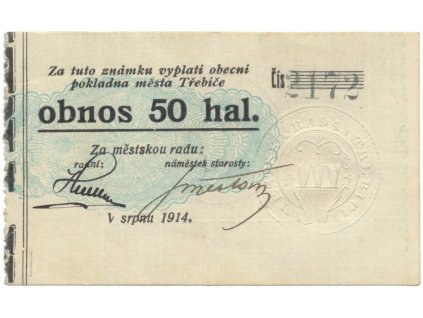 40530 40530 trebic mesto 50 hal srpen 1914 hh 223 5 3d
